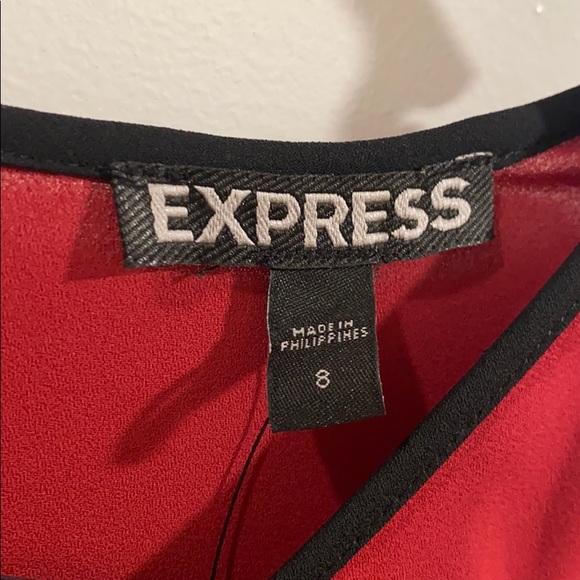 Express Red Dress - Picture 3 of 5
